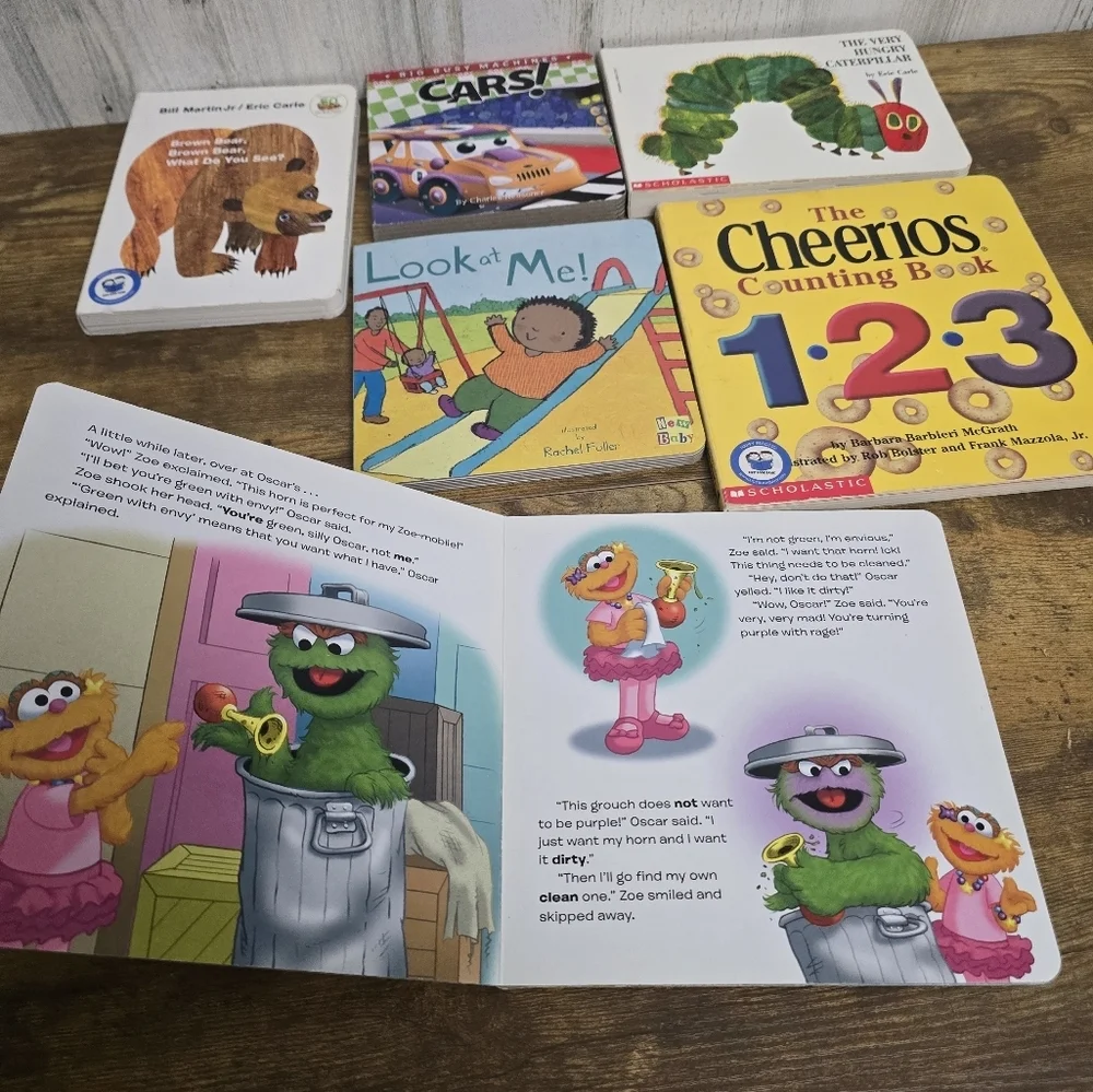 Children's Board Book Lot Of 6